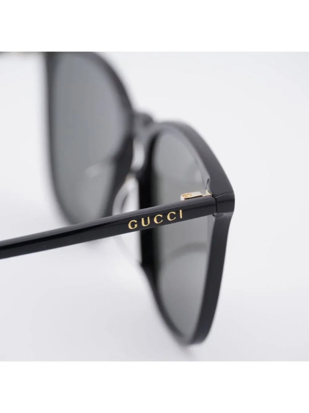 Gucci GG0547SK 001 Sunglasses Black Square Frame, Grey Lenses